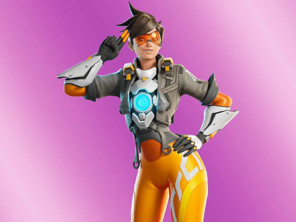 Consigue el genial atuendo de Tracer de Overwatch $9.60